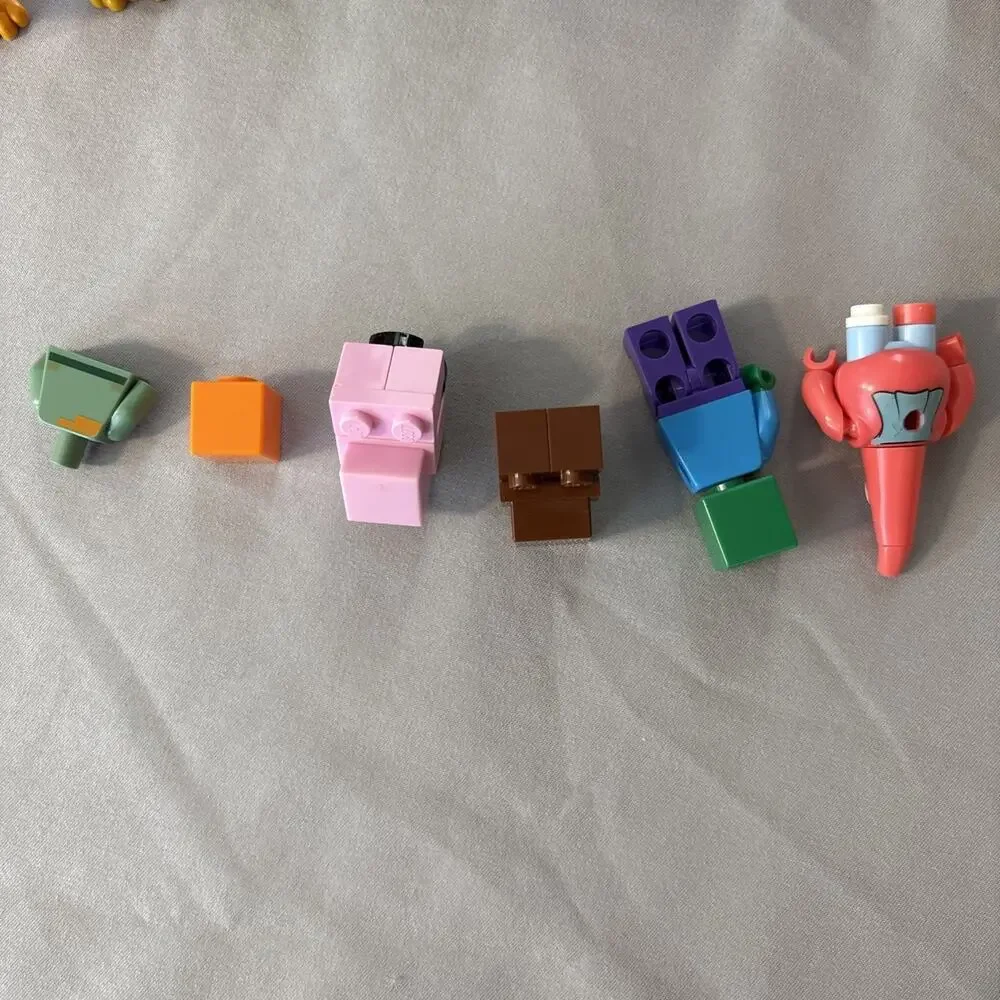 Lego Mini Figs Lot All Random Angry Birds Minecraft Superman Batman Sponge Bob